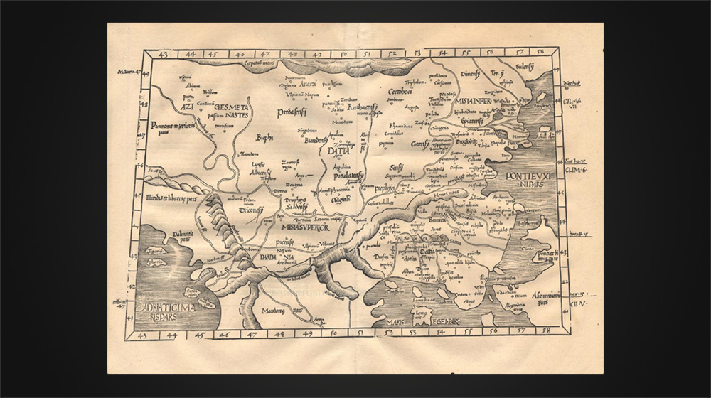 Harta Dacia Ptolemeu